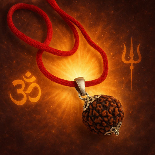 7 Mukhi Nepali Rudraksha - Certified & Lab-Tested for Blessings & Prosperity