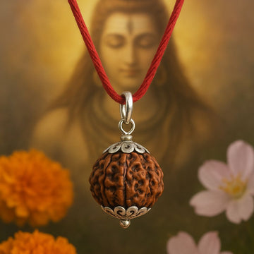 7 Mukhi Nepali Rudraksha - Certified & Lab-Tested for Blessings & Prosperity