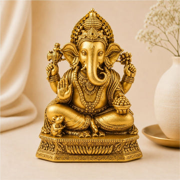 Siddhivinayak Ganesha Idol For Home, Car & Office