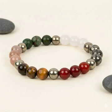 Dhan Vridhi Natural Stone Bracelet for Money Attraction & Success