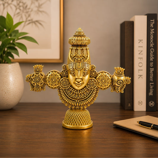 Lord Balaji Divine Idol for Home, Car & Office