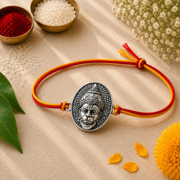 Hanuman Ji Face Rakhi with Pavitra Dhaga | Raksha Bandhan Special