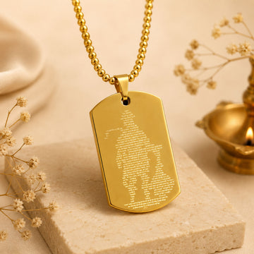 Hanuman Chalisa Pendant | Strength, Courage & Faith
