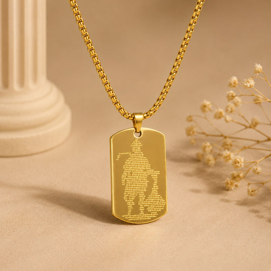 Hanuman Chalisa Pendant | Strength, Courage & Faith