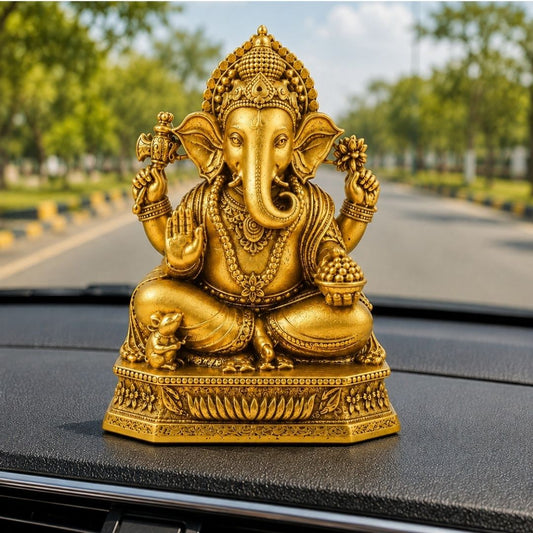 Siddhivinayak Ganesha Idol For Home, Car & Office