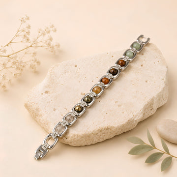 Dhan Yog Bracelet Silver Chain | Financial Growth & Success