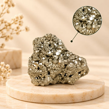 Raw Pyrite Stone – The Stone of Wealth & Success