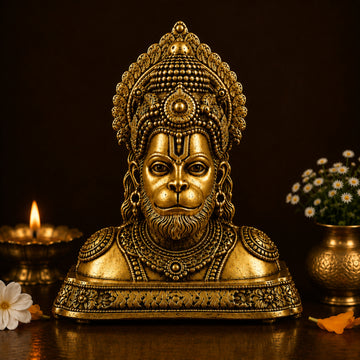 Hanuman Ji Idol for Home, Office & Car Dashboard