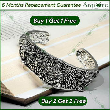 Mahabali Kada™- Silver Plated Divya Shakti Hanumanji Kada ( Limited Time Offer )