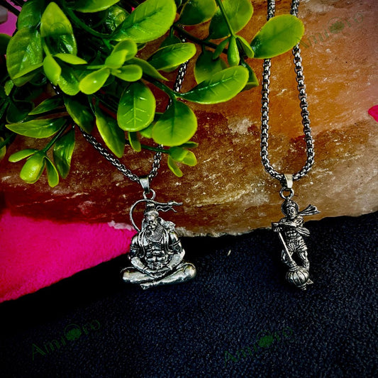 Hanuman ji Pendant Combo | Buy 1, Get 1 Free!