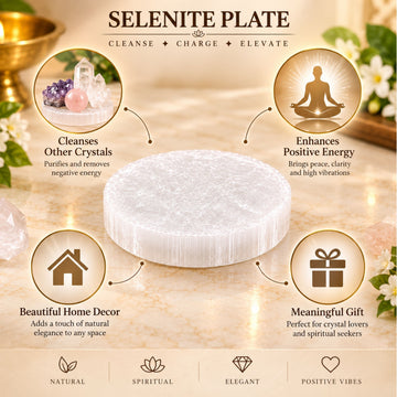 Selenite Charging Plate