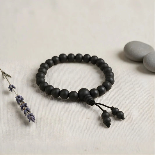 Karungali Wood Bracelet for Luck, Health & Peace ( Govt. Certified )