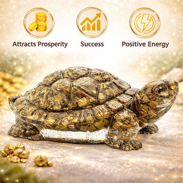 Dhan Vridhi Pyrite Tortoise (Kachhua) | Wealth Booster